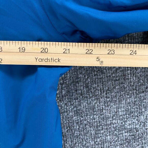 Tribord Jacket Mens Large Blue Colorblock Full Zip Hoodie Outdoor Hiking Rain - Picture 8 of 9